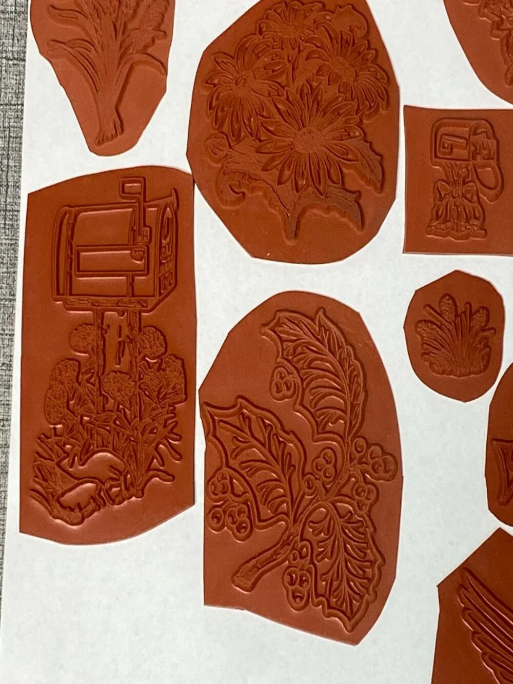 NEW VTG Rubber Cling Stamps Mixed Theme NEW OLD STOCK 15pc Lot